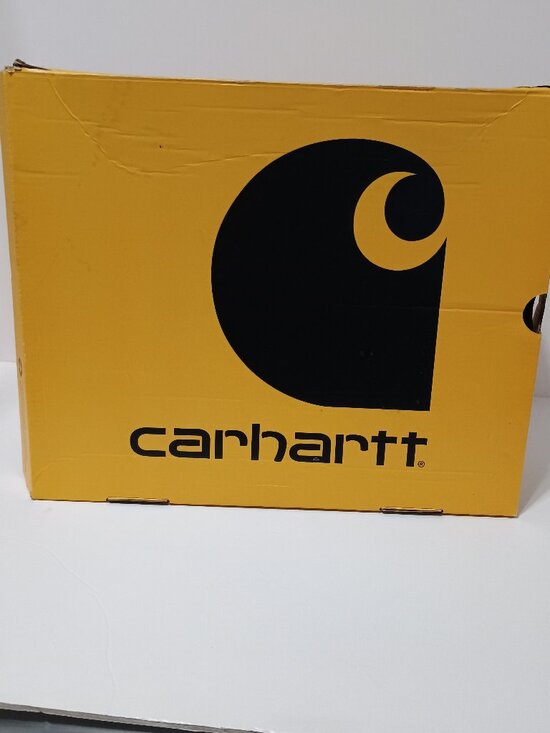 Carhartt Men’s Brown Leather Moc Toe Wedge Work Boots Size 14 New With Tags main image 8